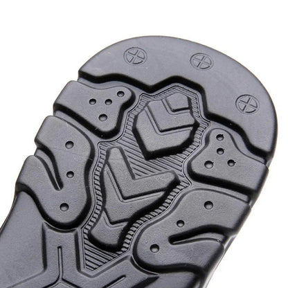 Sandalen van netleer voor heren